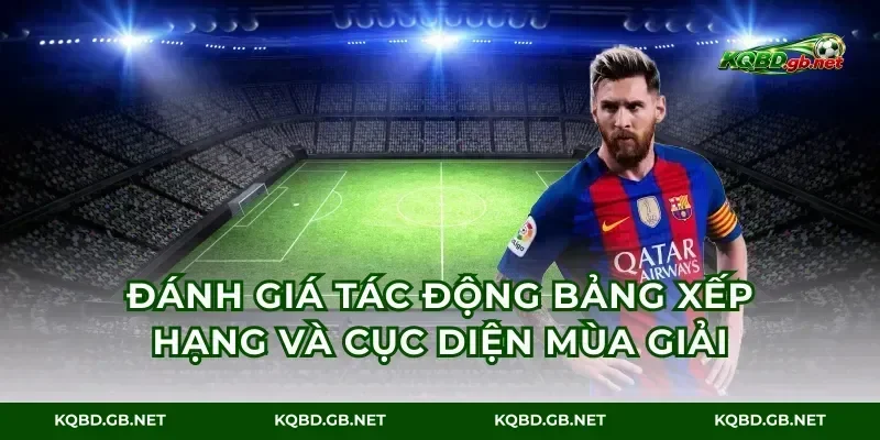 Đánh giá tác động bảng xếp hạng và cục diện mùa giải